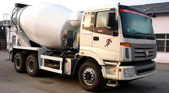 欧曼6&times;4混凝土搅拌运输车